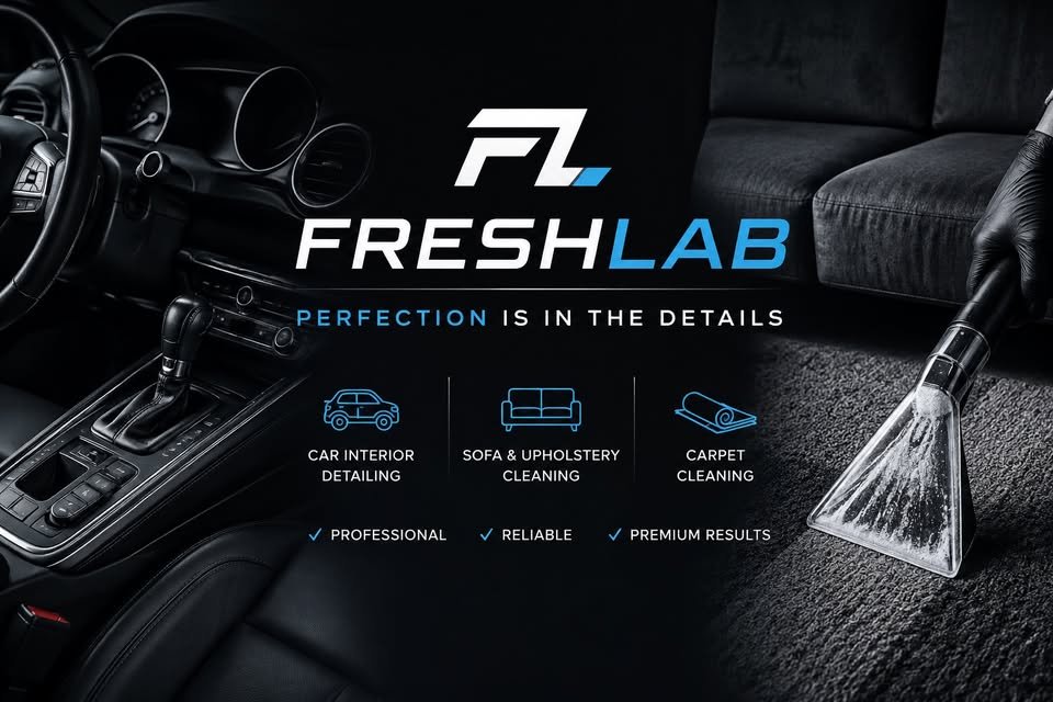 FreshLab — auto-interieur, bank en tapijtreiniging